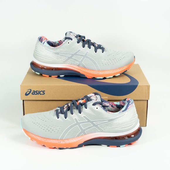 Asics Gel-Kayano 28 'Piedmont Grey Thunder Blue' 1011B310-960 Running Sneakers - Picture 9 of 15